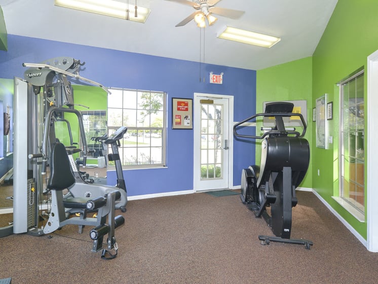 Fitness Center with Cardio and Weights